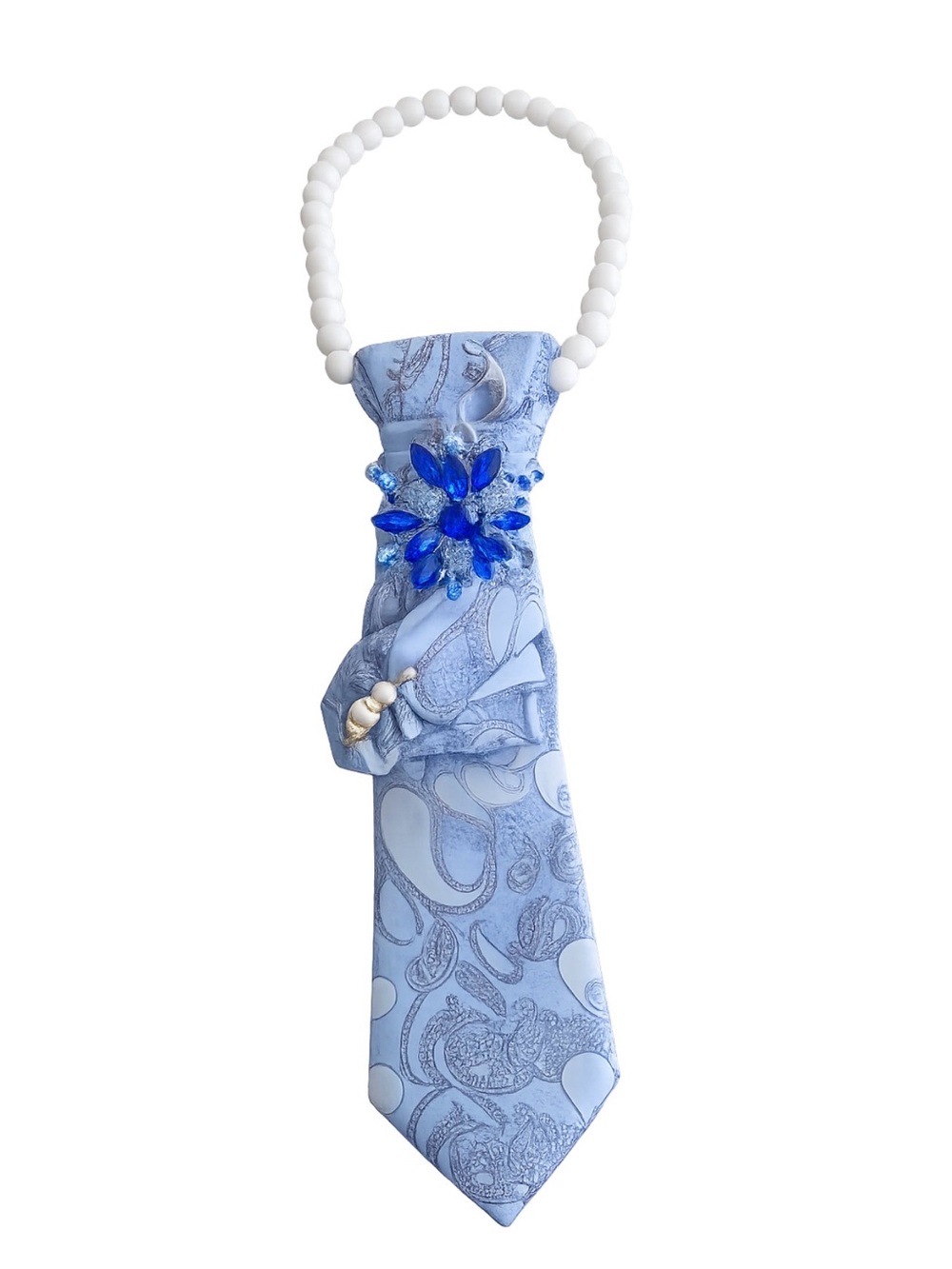 Unique Fashion Accessory Neck Tie Necklace || Wearable Art